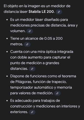 Telémetro Láser Stabila LE 200 medidor distancia.