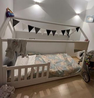 Cama Montessori Blanca