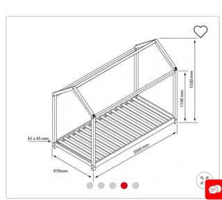 Cama Montessori Blanca