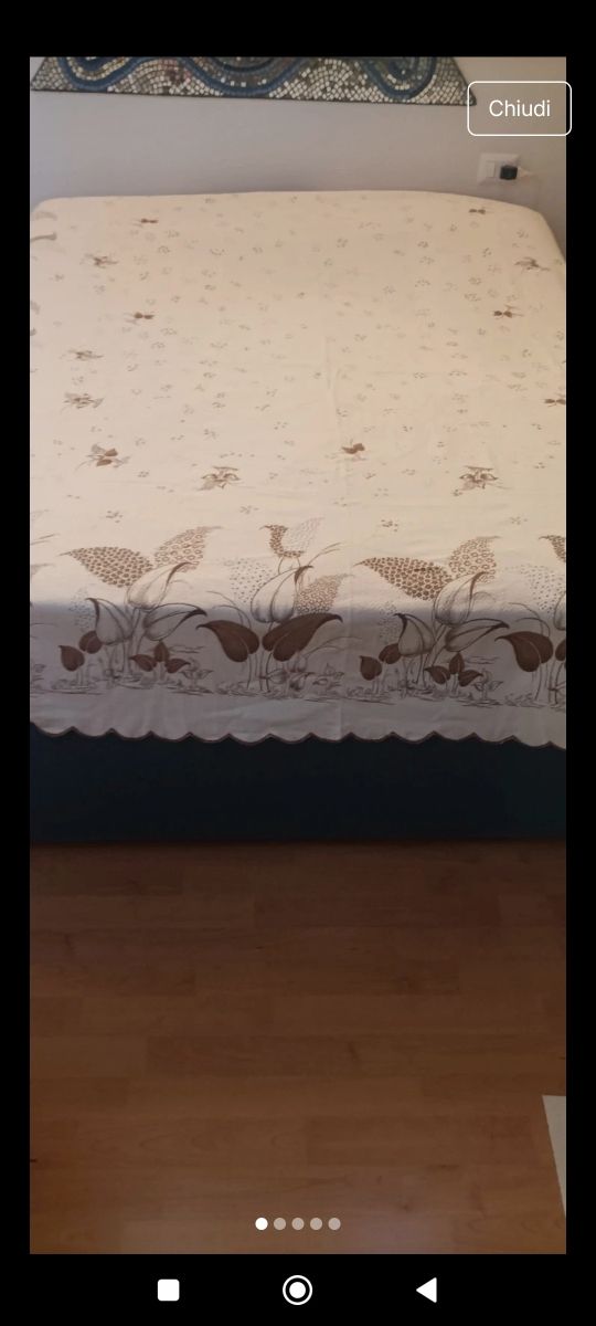 Coperta vintage matrimoniale cotone