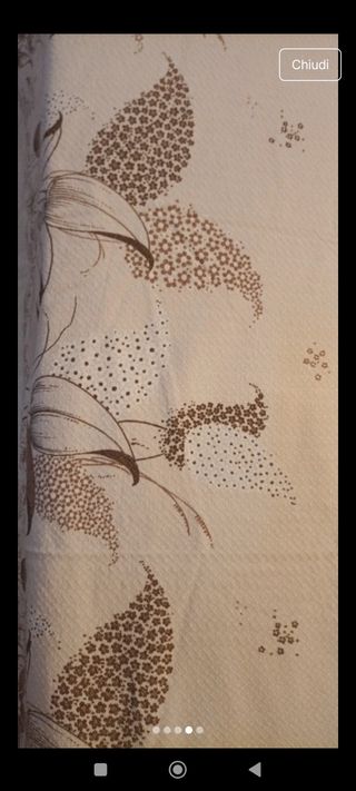 Coperta vintage matrimoniale cotone 









