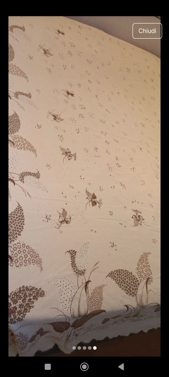 Coperta vintage matrimoniale cotone