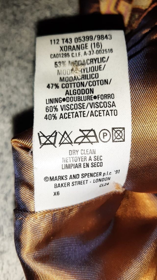 Chaleco Vintage Inglés Multicolor