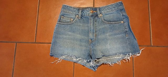 Pantaloncini di jeans corti