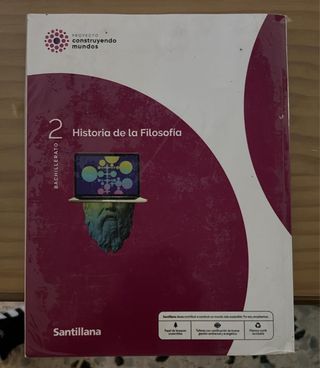 libro de 2 bachillerato de Filosofía