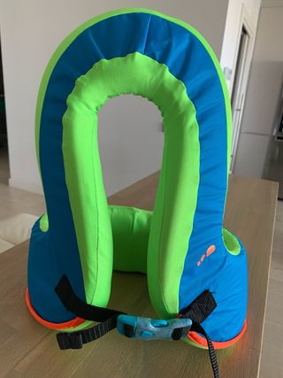 Chaleco flotador bebé piscina