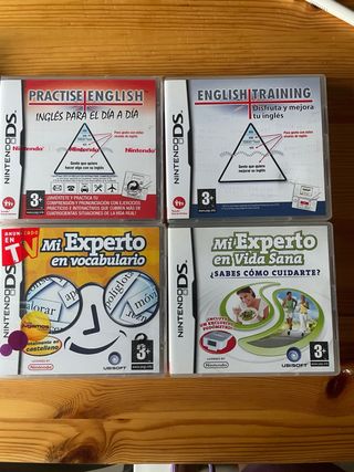 Juegos Nintendo DS: Inglés y Salud