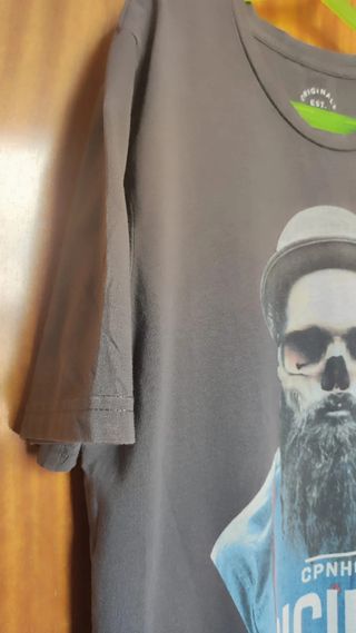 Camiseta Estampada Calavera Talla M