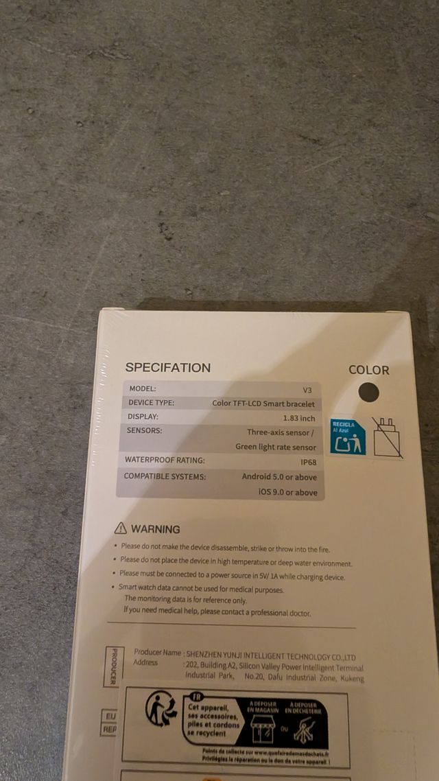 [PRECINTADA] Smartwatch oukitel