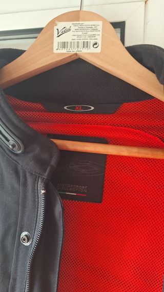 Chaqueta Spidi Talla XL  roja y negra