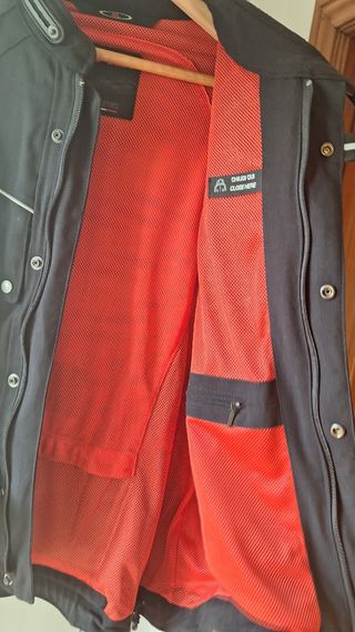 Chaqueta Spidi Talla XL  roja y negra