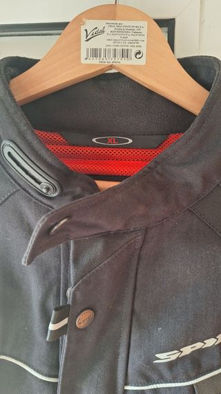 Chaqueta Spidi Talla XL  roja y negra