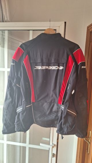 Chaqueta Spidi Talla XL  roja y negra