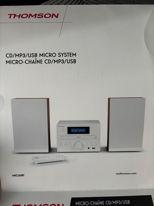 Microcadena Thomson CD/MP3/USB MIC121BT