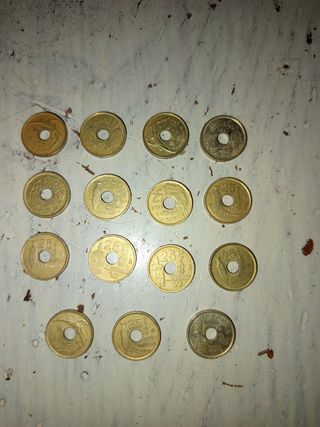 Monedas 25 Pesetas España