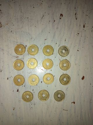 Monedas 25 Pesetas España