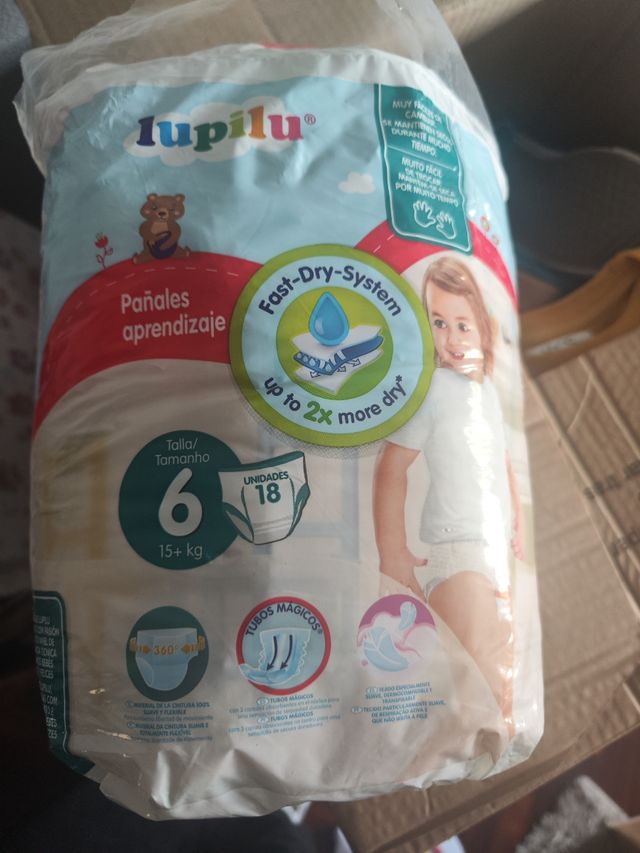 Pañales aprendizaje Lupilu Talla 6