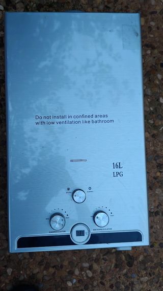 Termo de gas 16L