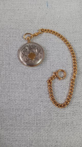 Reloj de Bolsillo Lotus Oro y Plata