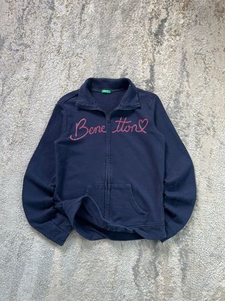 Chaqueta azul vintage Benetton x Barbie