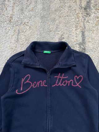 Chaqueta azul vintage Benetton x Barbie