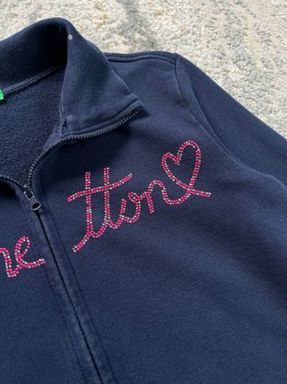 Chaqueta azul vintage Benetton x Barbie