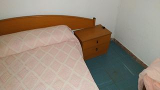 Somier y colchón de madera