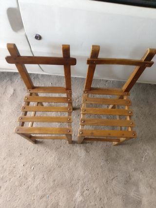 Sillas de madera