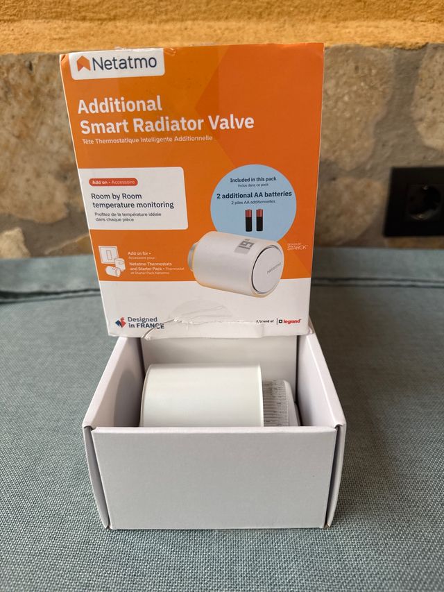 Netatmo Válvula Termostática Radiador Inteligente