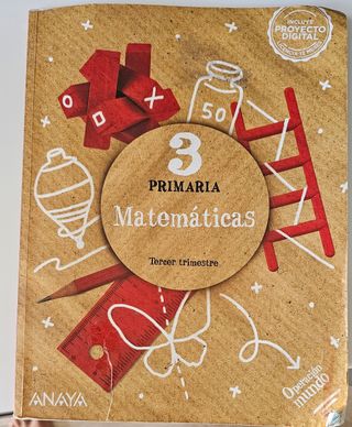 Libros 3 primaria mate inglés y religion