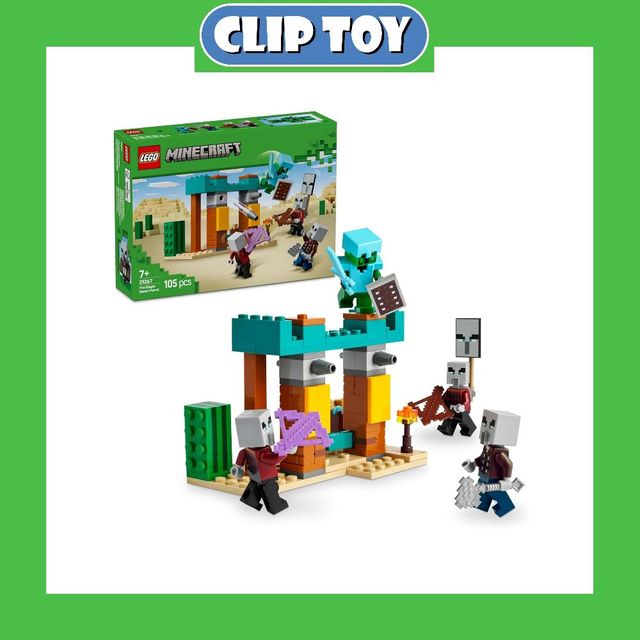 LEGO Minecraft La Patrulla del Desierto 21267