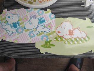 Lámpara infantil Snoopy Woof