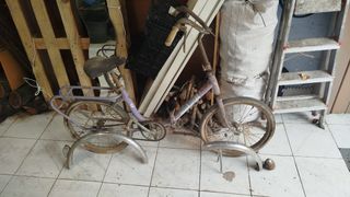 Bicicleta Plegable Antigua Paseo