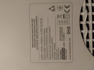 Placa vitrocerámica individual Ikea