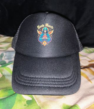 Gorra Negra Santa Muerte