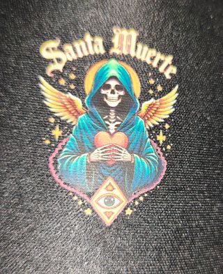 Gorra Negra Santa Muerte