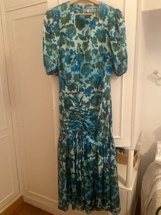 Vestido fiesta Amur estampado flores 