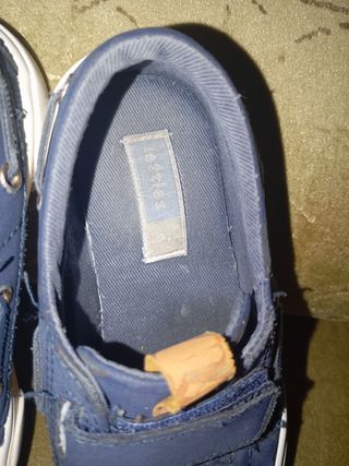 Náuticos niño Lefties azul talla 26/27