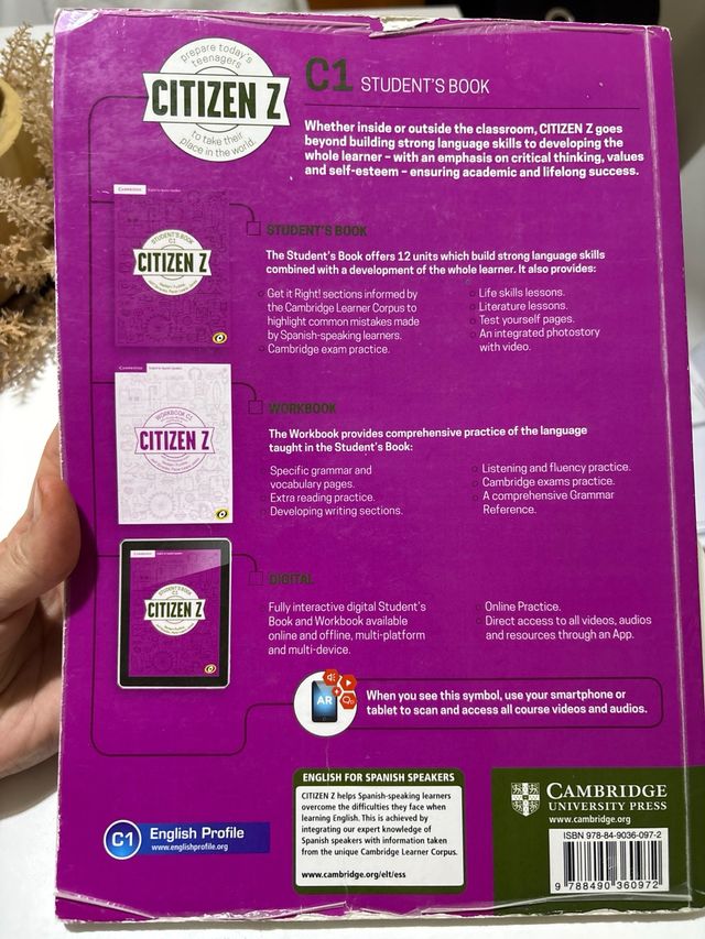 Citizen Z C1 Student's Book with Augmented Reality