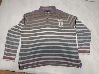 Polo Desigual Rayas Multicolor 