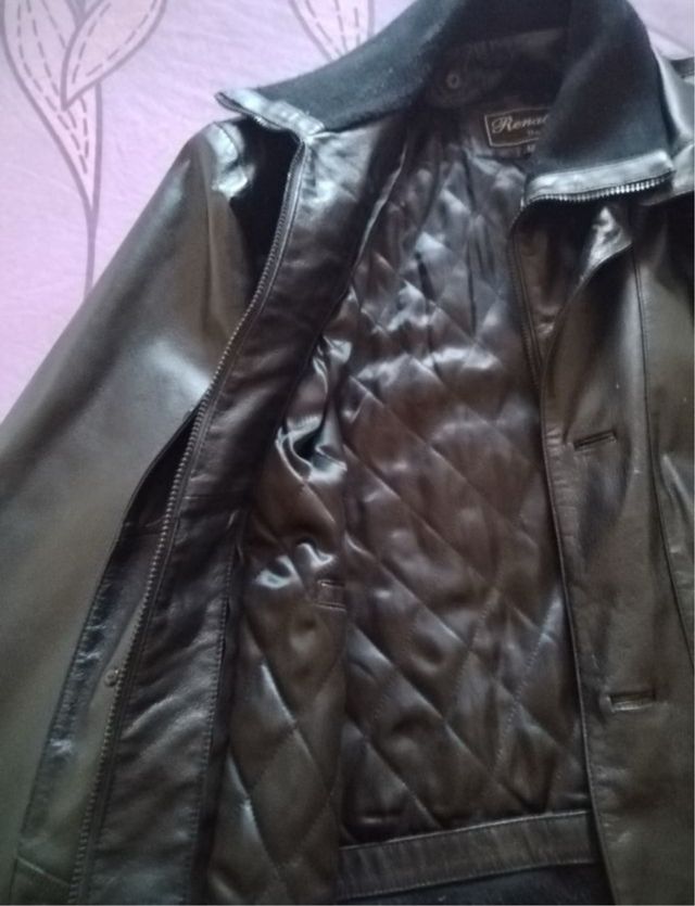 Chaquetón de hombre negro