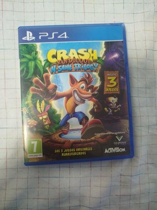 PS4 Crash Bandicoot N. Sane Trilogy Juego
