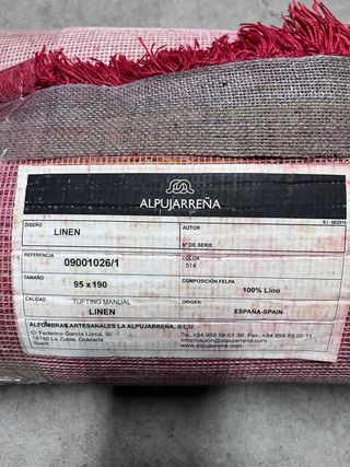 Alfombra Alpujarreña Linen 95x190