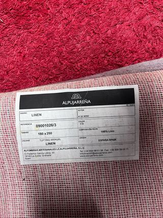 Alfombra Alpujarreña Linen 95x190