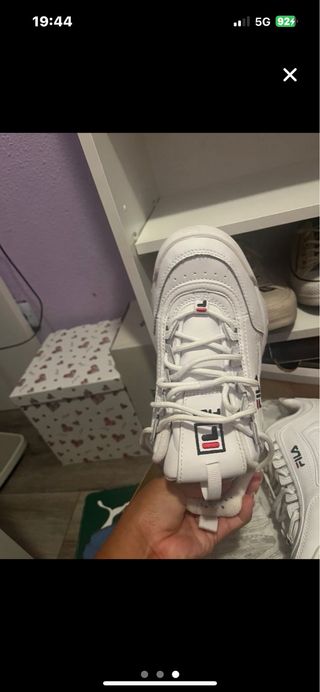 Zapatillas Fila Blancas