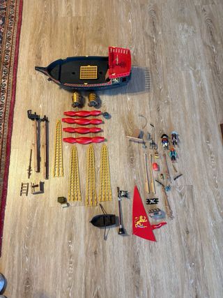 PLAYMOBIL Barco Pirata y Baúl Pirata