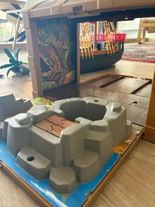 PLAYMOBIL Barco Pirata y Baúl Pirata