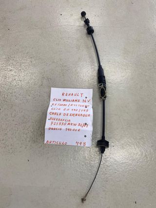 Cable Embrague Renault Clio 16v R5 Turbo