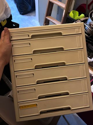 Organizador de documentos beige