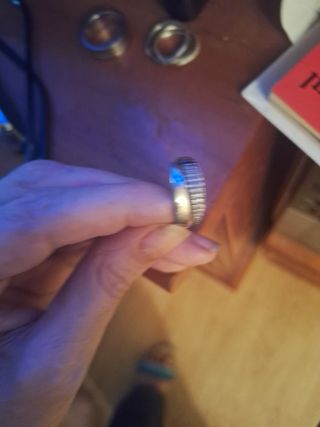 Anillo plata y circonitas